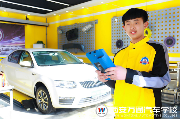 西安萬通汽車學校學子——賈朝剛